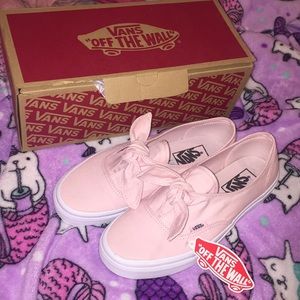 Size 7.5 Pink Vans NWT